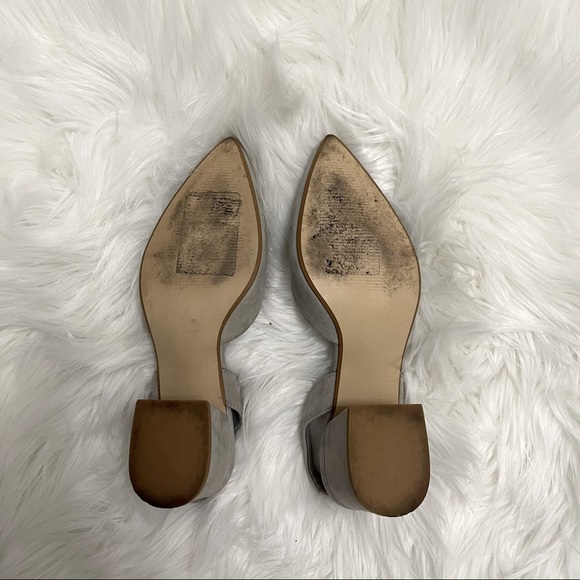 Steve Madden Gray Suede Slingbacks - Picture 3 of 4